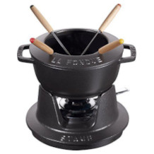 Staub fondue set