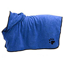 Zellar bathrobe for dogs
