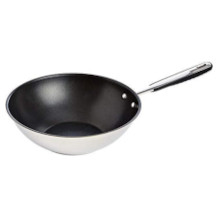 Amazon Basics stainless steel frying pan