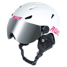AWE skiing helmet with visor
