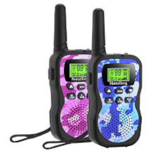 Nestling walkie-talkie for kids