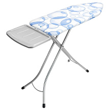 ironing board with shelf